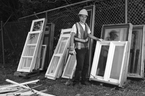 Team members from House Clearance Abbots Langley at work