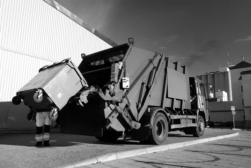 Eco-friendly disposal during garage clearance