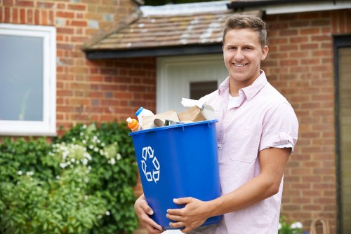 Eco-friendly waste clearance during construction