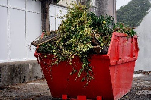 Eco-friendly loft clearance process with recycling